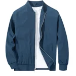 UrbanJax Royal Blue Apricot Men’s Bomber Jacket