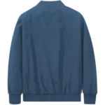 UrbanJax Royal Blue Apricot Men’s Bomber Jacket - Image 2